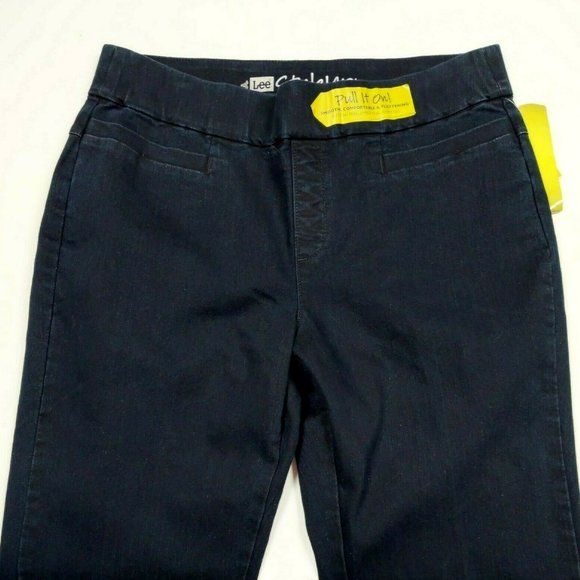 Lee Denim - Lee Dark Pull On Stretch Barely Boot Cut Jean NWT